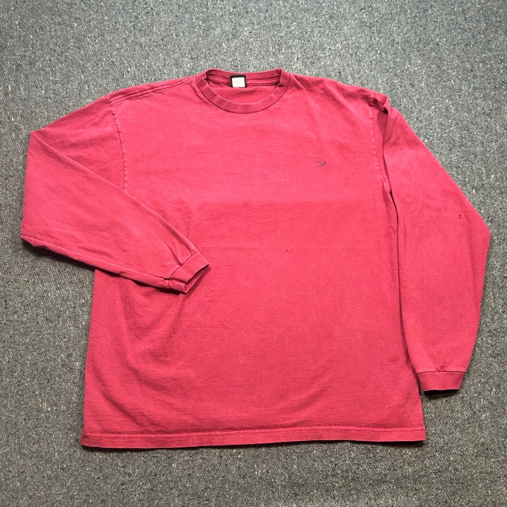 Patagonia TShirt Sz XL Mens Red Gorpcore Vintage Oval‎ Back Logo Made in USA